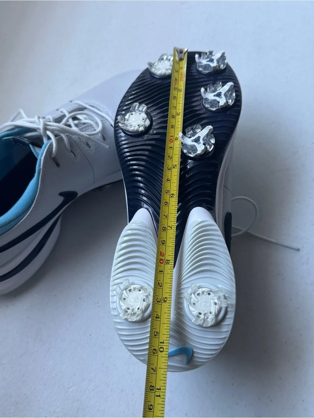 NIKE Air Zoom Victory Tour 3 Pure Platinum Lt Grey Blue Golf Shoes Mens 7